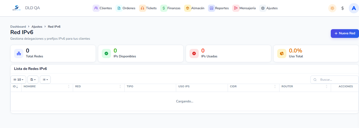Vista: Red IPv6